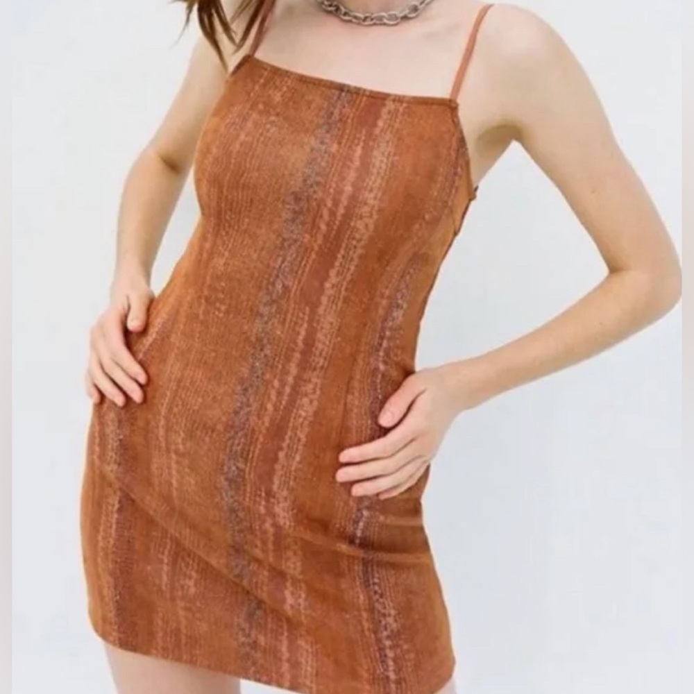 New with tags urban outfitters snakeskin dress